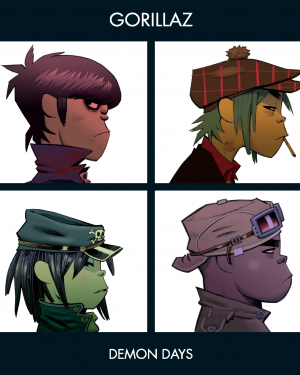 Gorillaz Demon Days vinyl